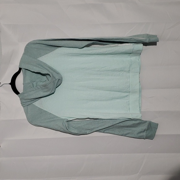 Under Armour Mint Green Zip-Up Hoodie 2 tone colors size medium - Picture 9 of 10